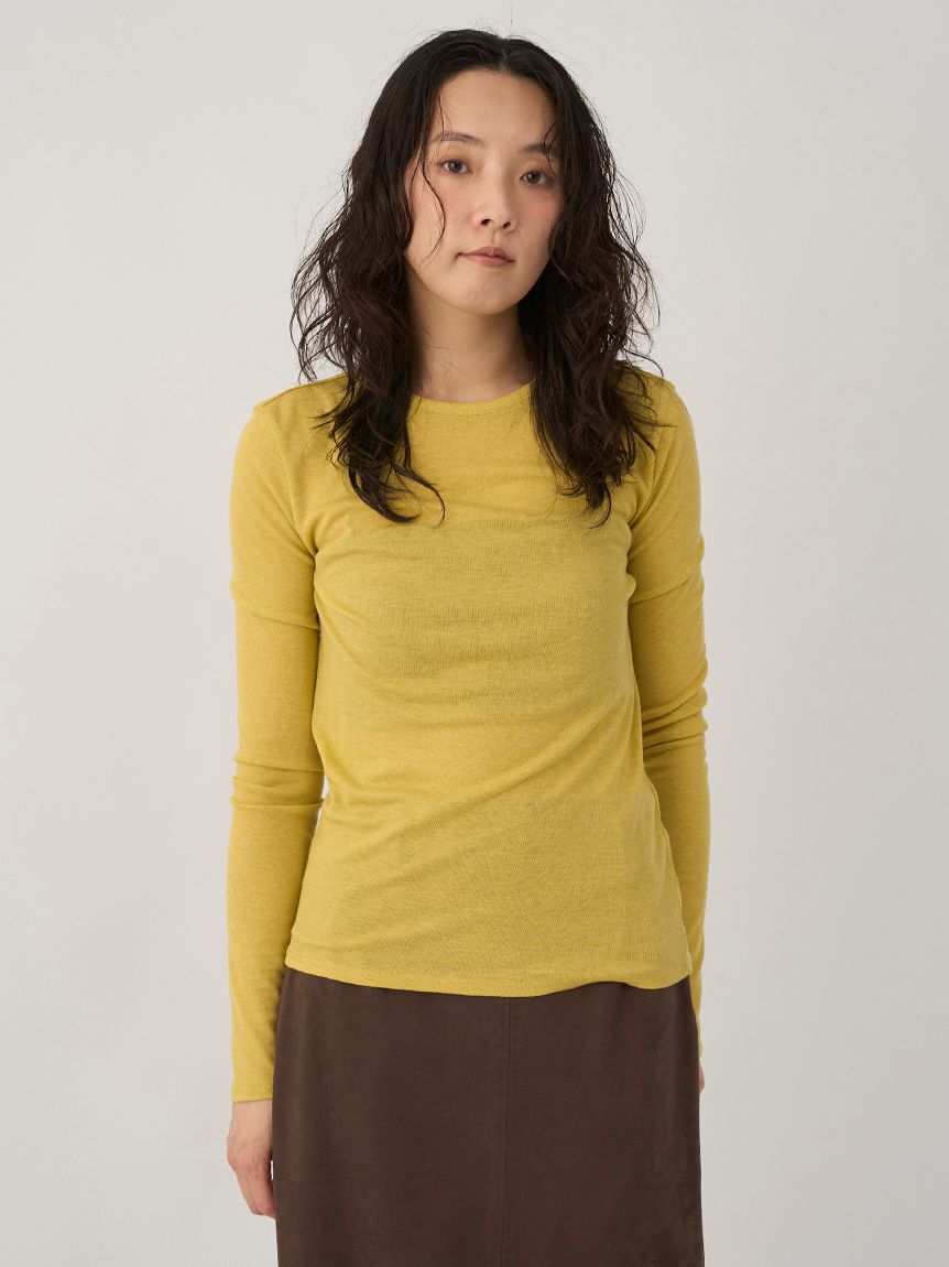 emmi atelier「セミシアーフライストップス」|Tシャツ・カットソー|