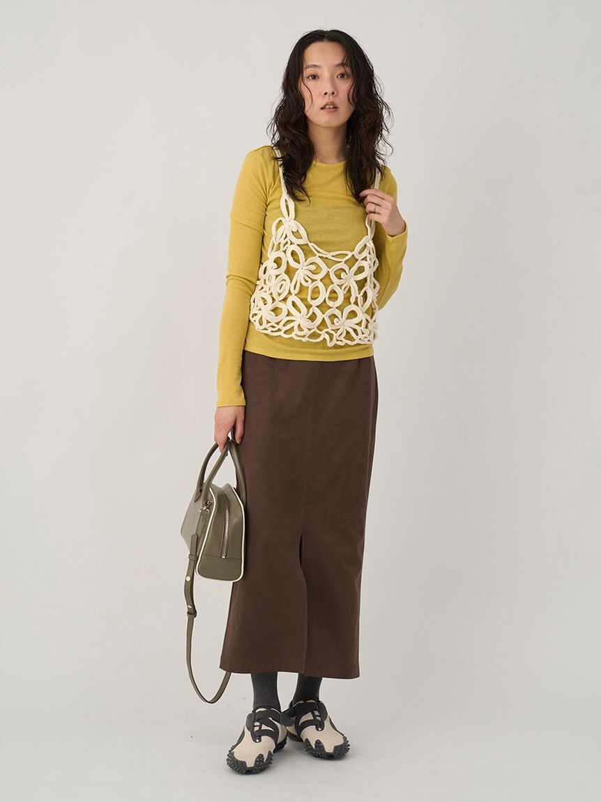 emmi atelier「セミシアーフライストップス」|Tシャツ・カットソー|