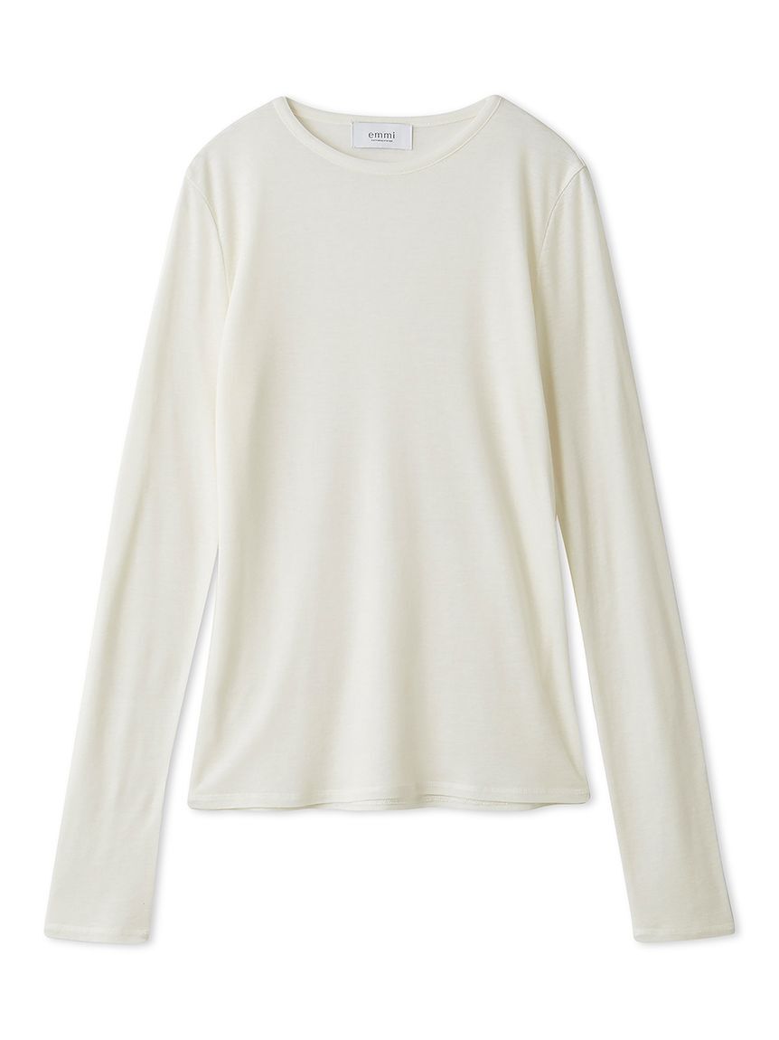 emmi atelier「セミシアーフライストップス」|Tシャツ・カットソー|