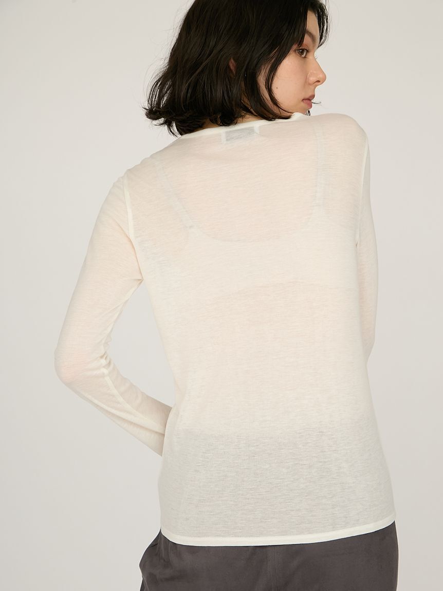 emmi atelier「セミシアーフライストップス」|Tシャツ・カットソー|