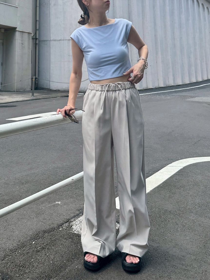 emmi atelier「イージーパンツ」|チノ|LBEG