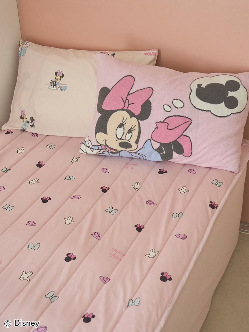 gelato pique Sleep「【Sleep】Mickey&Minnie / ジャガードピローケース」|その他|