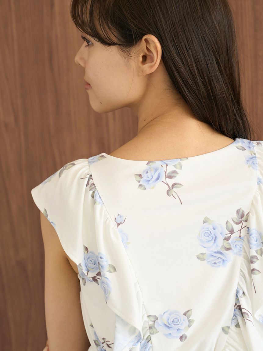 gelato pique「中花柄カップインプルオーバー」|ルームウェア|