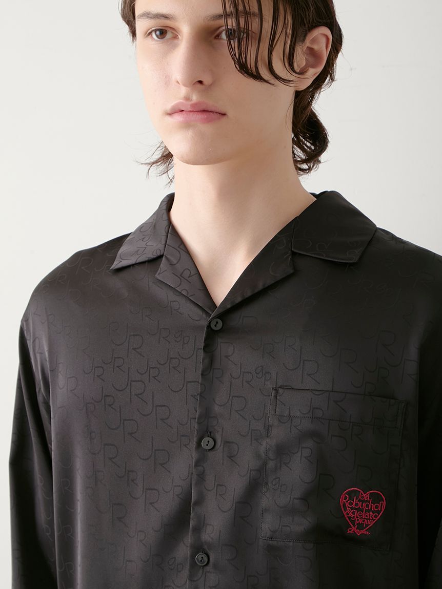 GELATO PIQUE HOMME「【JOEL ROBUCHON】【HOMME】サテンジャガードシャツ」|シャツ・ブラウス|
