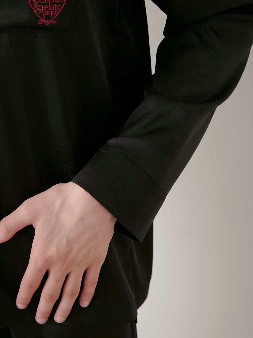 GELATO PIQUE HOMME「【JOEL ROBUCHON】【HOMME】サテンジャガードシャツ」|シャツ・ブラウス|