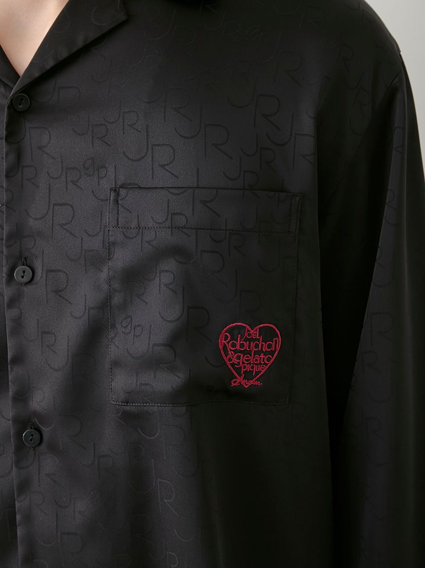 GELATO PIQUE HOMME「【JOEL ROBUCHON】【HOMME】サテンジャガードシャツ」|シャツ・ブラウス|