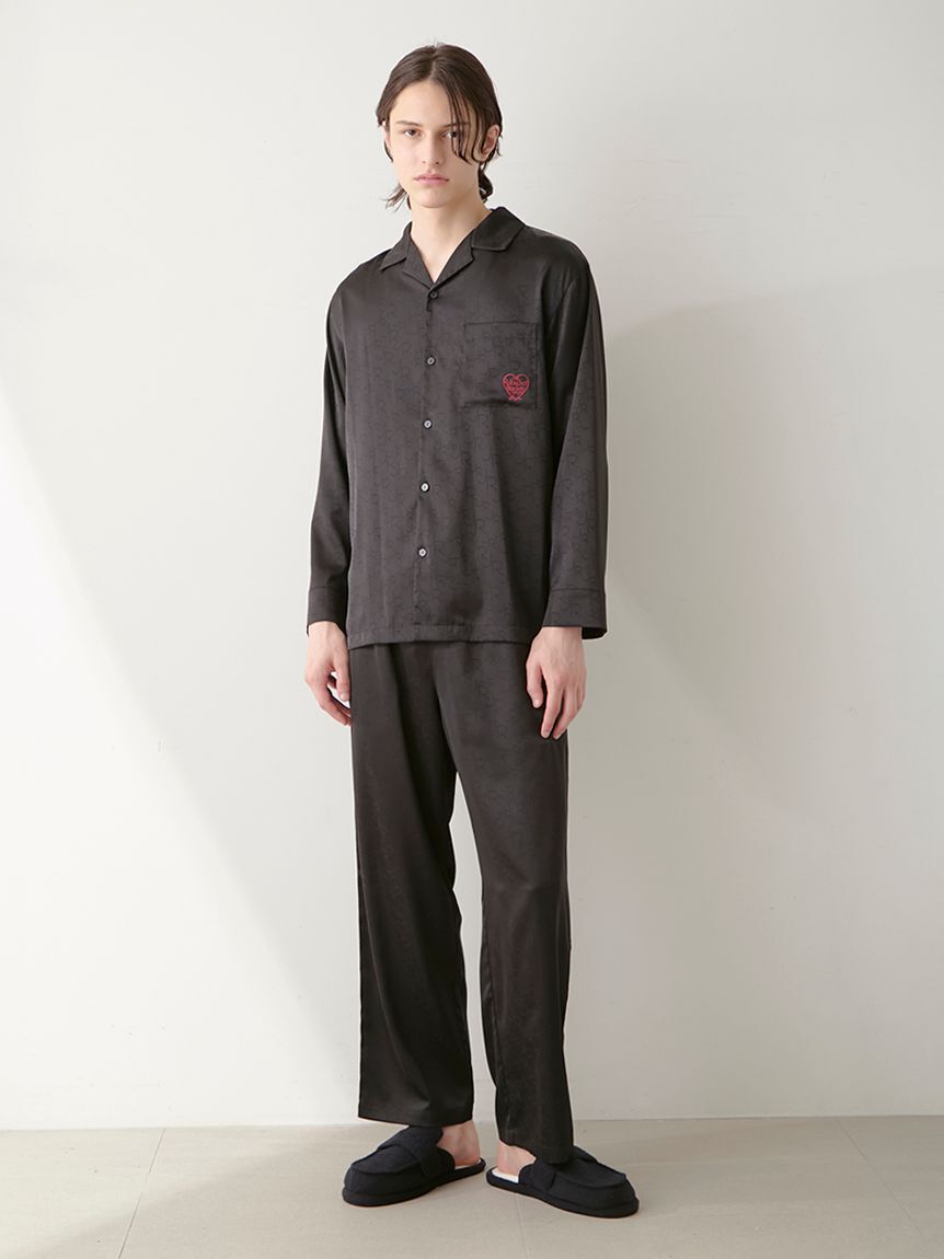 GELATO PIQUE HOMME「【JOEL ROBUCHON】【HOMME】サテンジャガードシャツ」|シャツ・ブラウス|