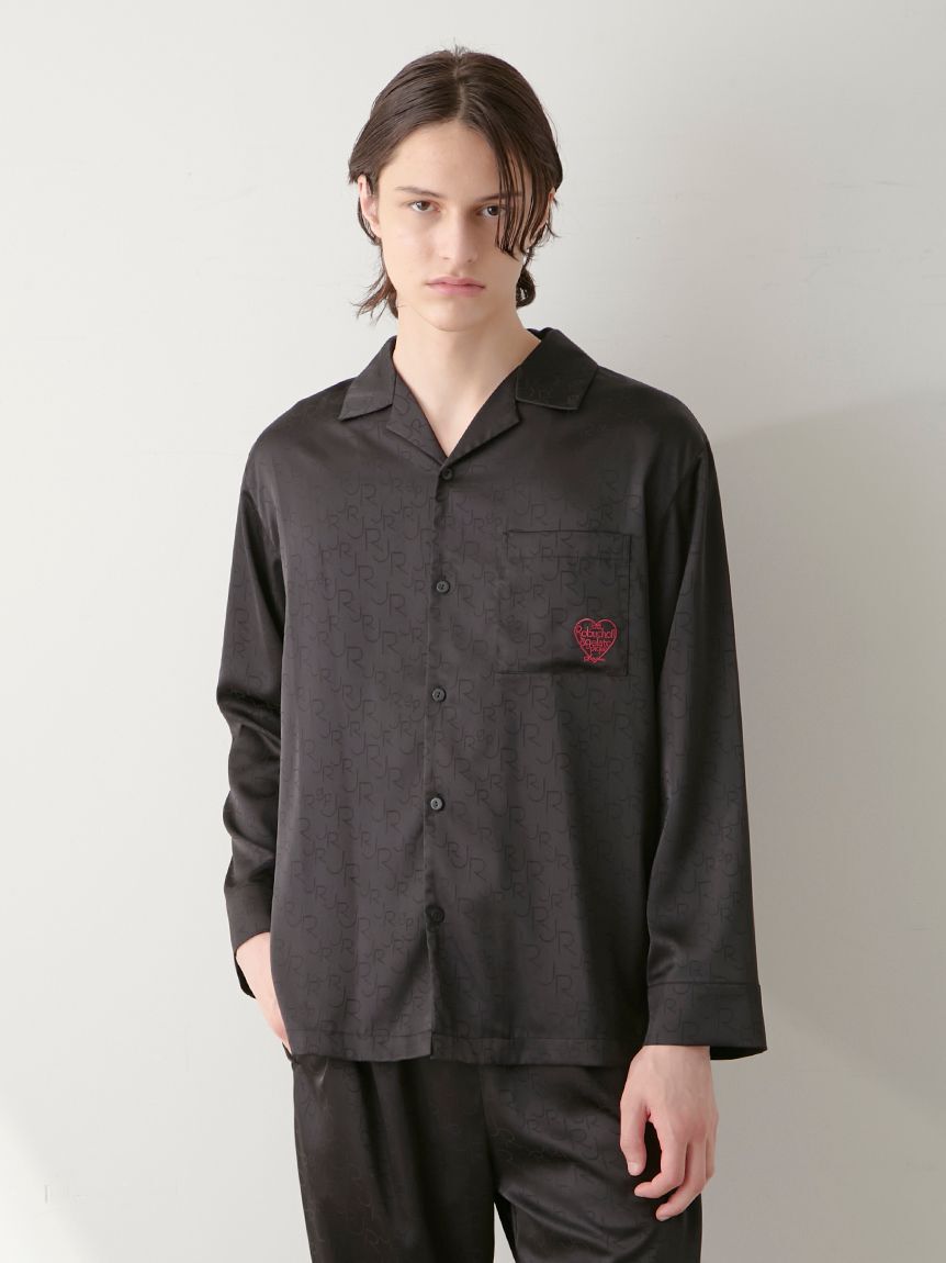 GELATO PIQUE HOMME「【JOEL ROBUCHON】【HOMME】サテンジャガードシャツ」|シャツ・ブラウス|