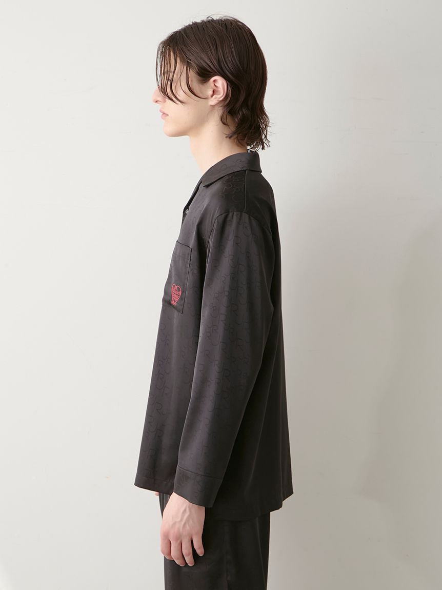 GELATO PIQUE HOMME「【JOEL ROBUCHON】【HOMME】サテンジャガードシャツ」|シャツ・ブラウス|