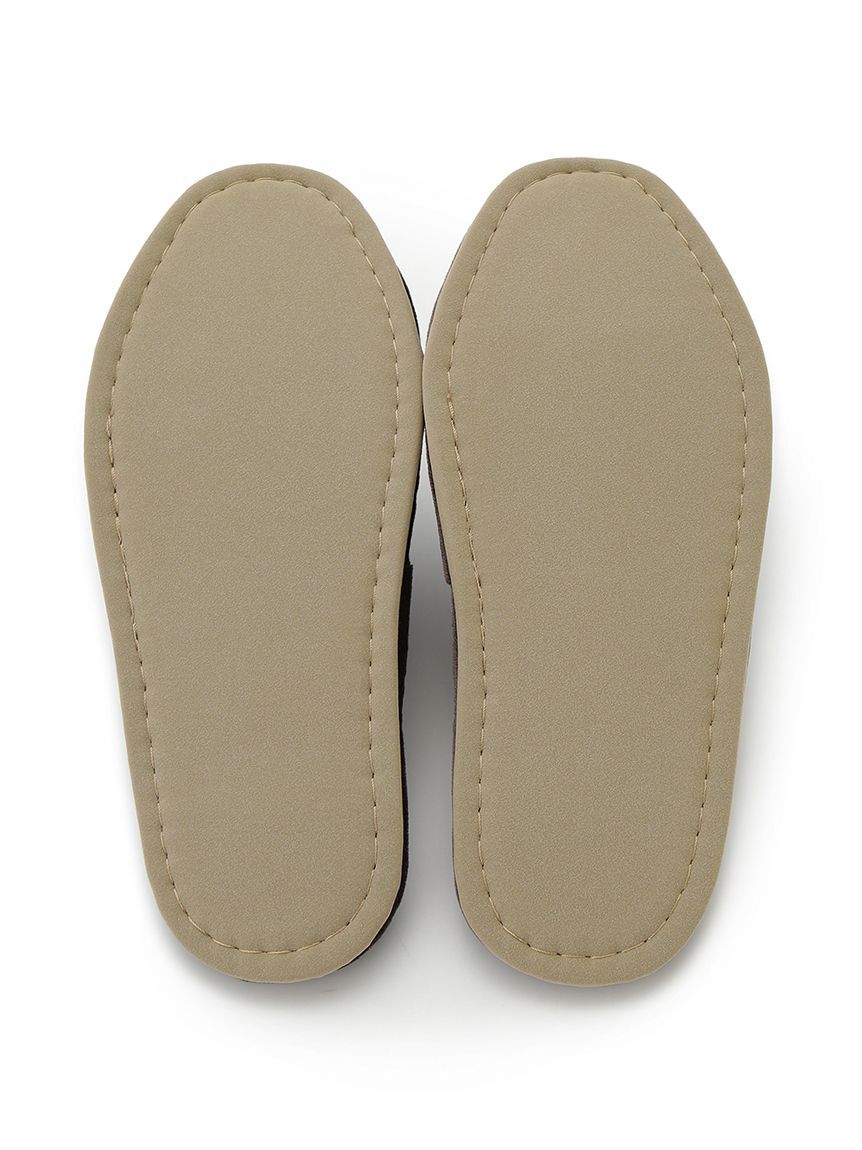 gelato pique「エンブレムモチーフベロアルームシューズ」|ルームシューズ|