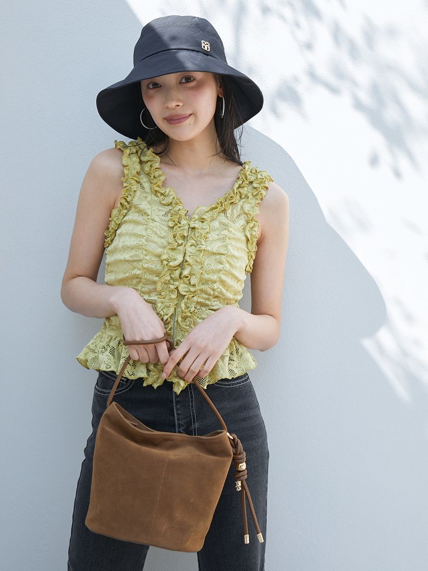 SNIDEL「カットレースフリルプルオーバー」|Tシャツ・カットソー|