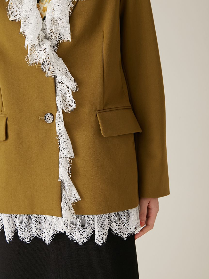 LILY BROWN「2wayヴィンテージライクレースジャケット」|その他|