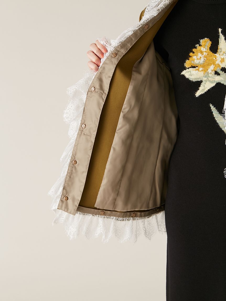 LILY BROWN「2wayヴィンテージライクレースジャケット」|その他|