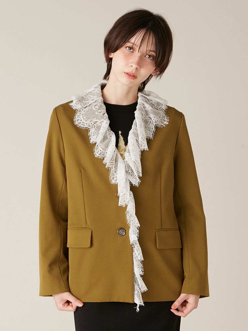 LILY BROWN「2wayヴィンテージライクレースジャケット」|その他|