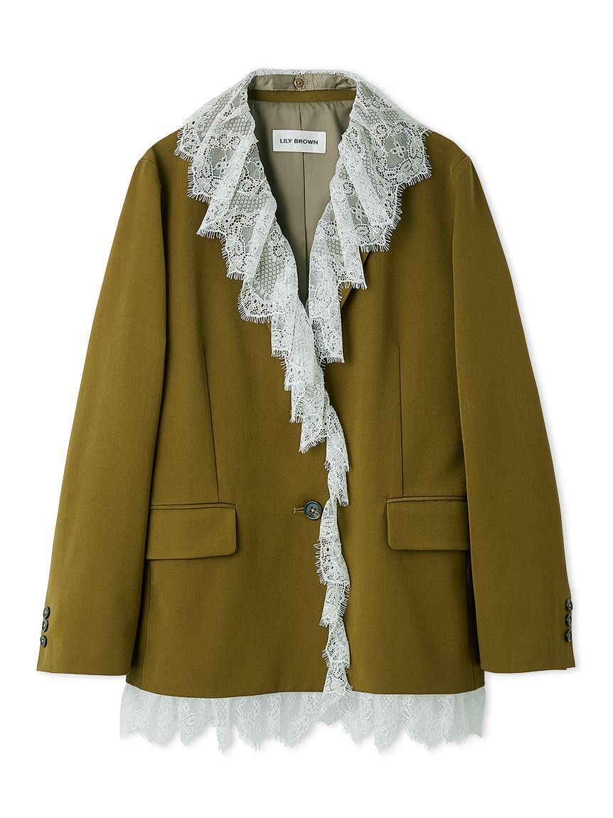 LILY BROWN「2wayヴィンテージライクレースジャケット」|その他|