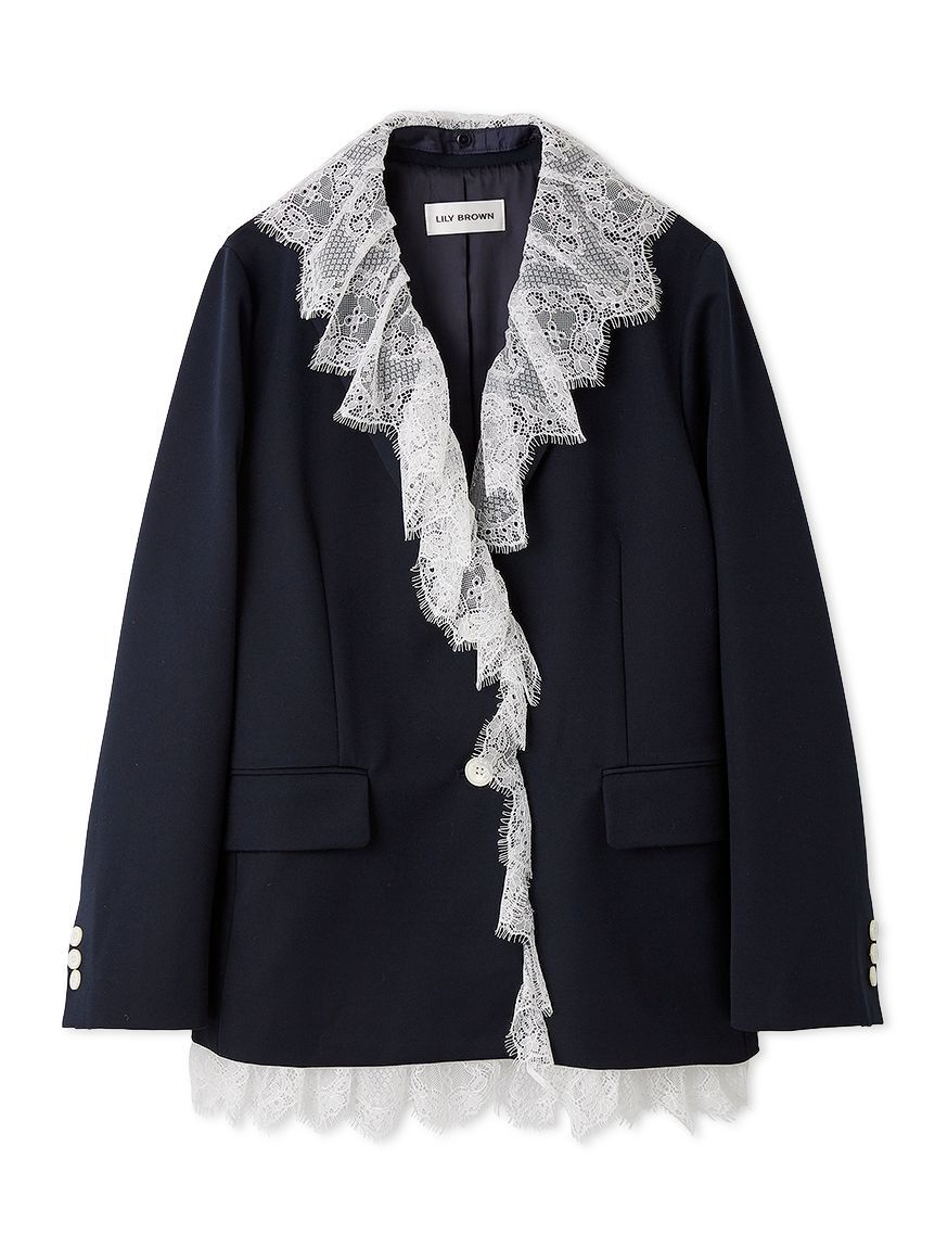 LILY BROWN「2wayヴィンテージライクレースジャケット」|その他|