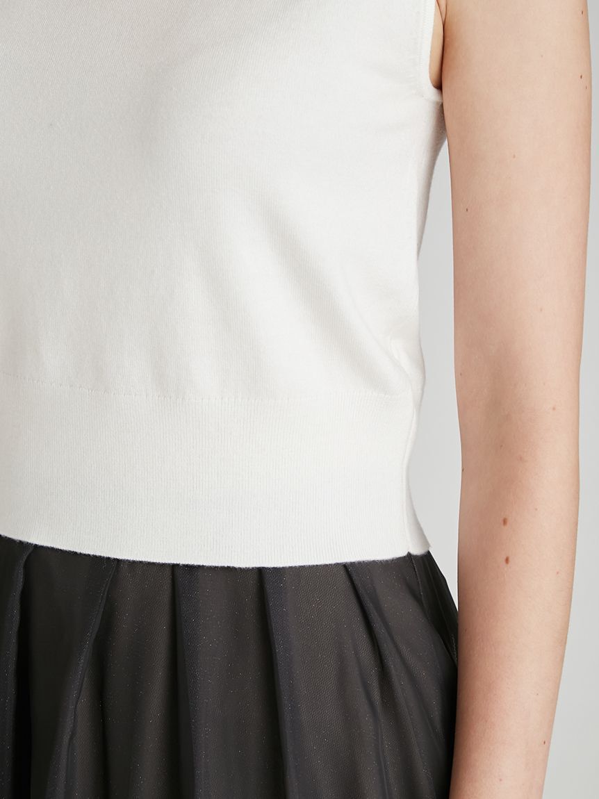 CELFORD「【YUMI KATSURA for CELFORD】コラボスターリー刺繍ニットアンサンブル」|ニット・セーター|