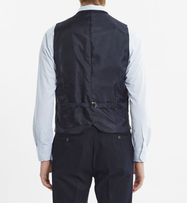 MACKINTOSH PHILOSOPHY「【24年秋冬モデル】トロッター ウェストコート#000（ナンバーゼロ）バーズアイストレッチ　リサイクル」|その他|