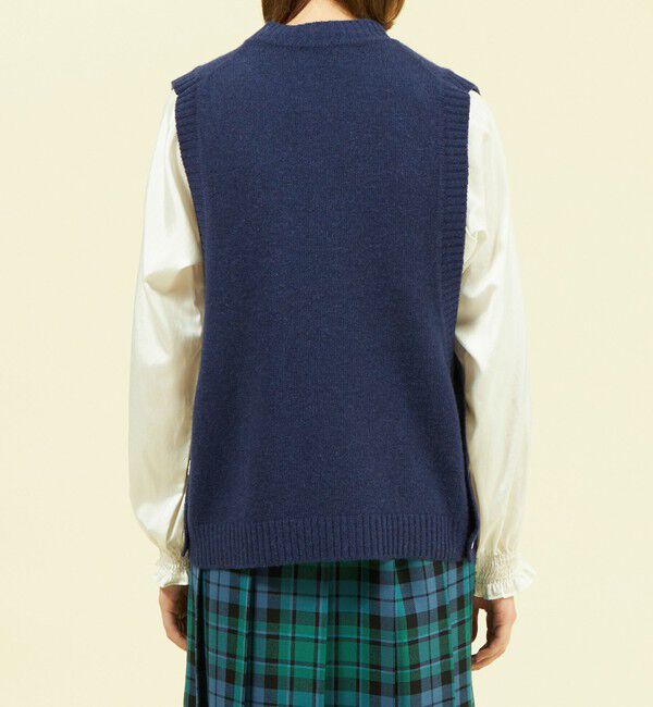 MACKINTOSH PHILOSOPHY「サイドボタンニットベスト」|ニット・セーター|