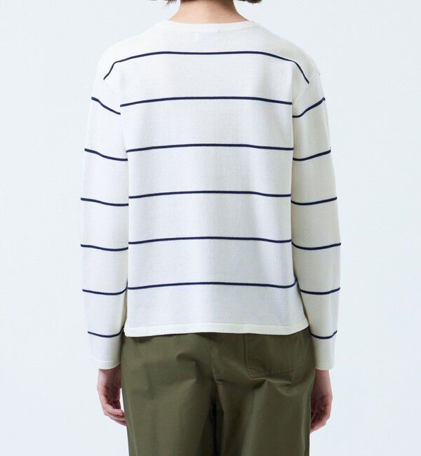 MACKINTOSH PHILOSOPHY「ライティングロゴボーダーニット」|ニット・セーター|