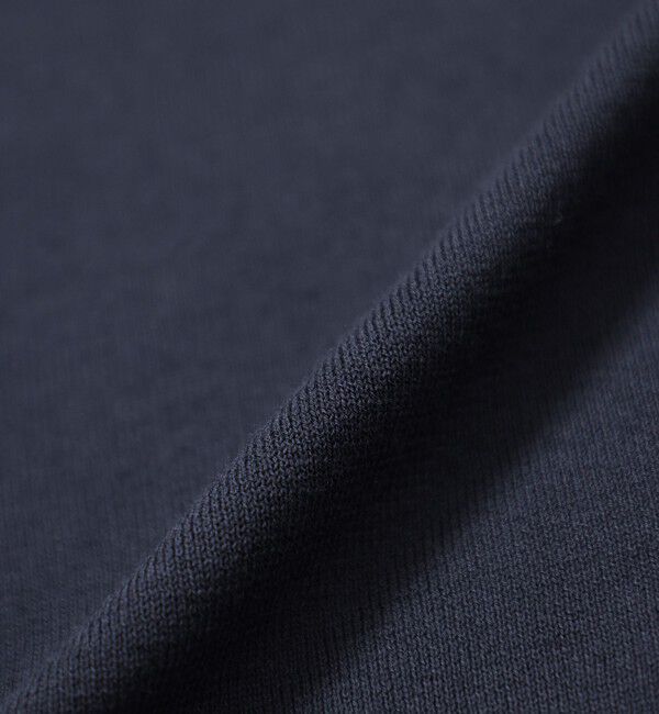 MACKINTOSH PHILOSOPHY「【2025年春夏モデル】Cleric Collar Knit ハーフスリーブ」|ニット・セーター|