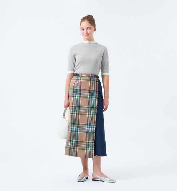 MACKINTOSH PHILOSOPHY「【2025年春夏モデル】Cleric Collar Knit ハーフスリーブ」|ニット・セーター|