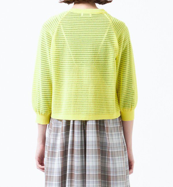 MACKINTOSH PHILOSOPHY「シアーボーダーカーディガン」|ニット・セーター|