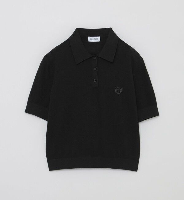 MACKINTOSH PHILOSOPHY「カノコニットポロ」|ニット・セーター|ブラック