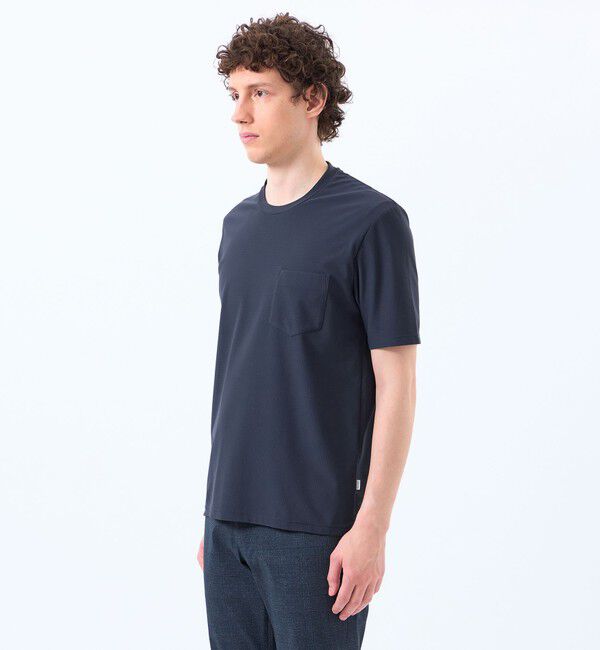 MACKINTOSH PHILOSOPHY「【TROTTER with FREEZE TECH 】 トロッター Tシャツ クルーネック　氷撃プリントトリコット」|Tシャツ・カットソー|