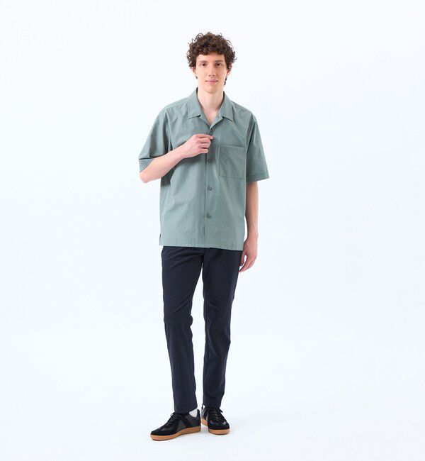 MACKINTOSH PHILOSOPHY「COOLDOTSミニリップ オープンカラーシャツ」|シャツ・ブラウス|