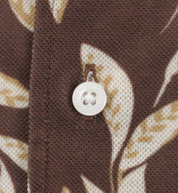 MACKINTOSH PHILOSOPHY「ボタニカルプリント ボタンダウン半袖シャツ」|シャツ・ブラウス|