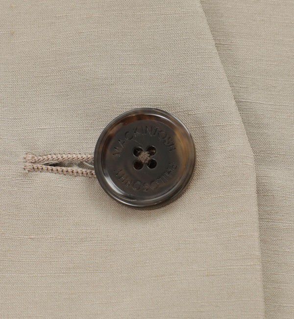 MACKINTOSH PHILOSOPHY「GREY LABEL リネンナイロンジレ」|ブルゾン・スタジャン|