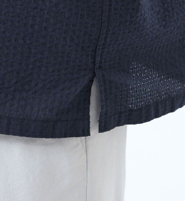 MACKINTOSH PHILOSOPHY「空羽サッカーチェック 半袖オープンカラーシャツ」|シャツ・ブラウス|