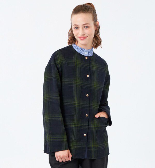 MACKINTOSH PHILOSOPHY「【IVENREY MIDDLE(イベンリーミドル)】ウール製」|その他|ネイビー