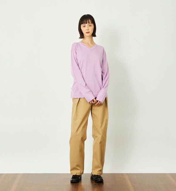 MACKINTOSH PHILOSOPHY「GREY LABEL ファインコットンVネックニット」|ニット・セーター|