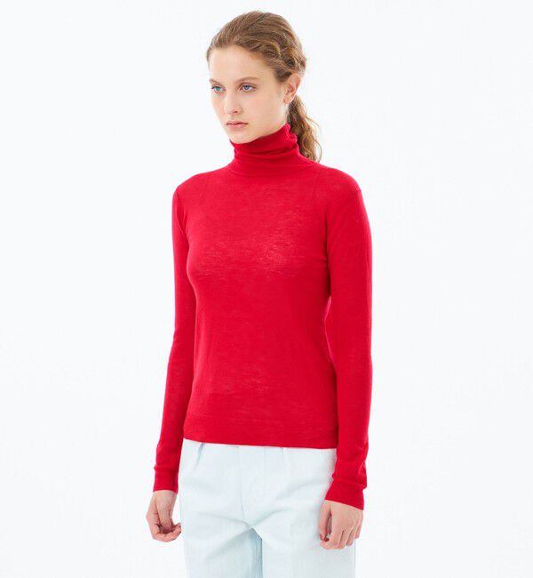 MACKINTOSH PHILOSOPHY「【WEB&一部店舗限定】ファインウールハイゲージタートルニット」|ニット・セーター|