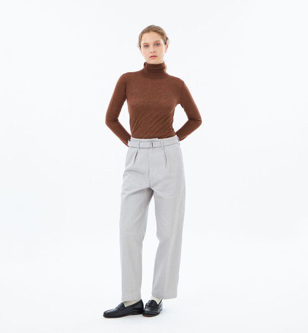 MACKINTOSH PHILOSOPHY「【WEB&一部店舗限定】ファインウールハイゲージタートルニット」|ニット・セーター|