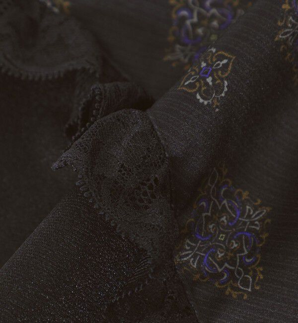  「レジメンタルオーナメントドレス」|ワンピース|