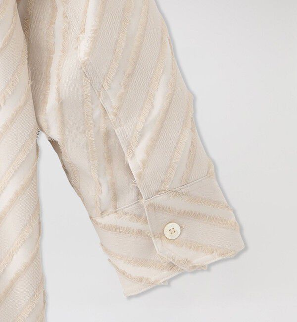  「ダイアゴナルカットジャガードオーバーシャツ」|シャツ・ブラウス|