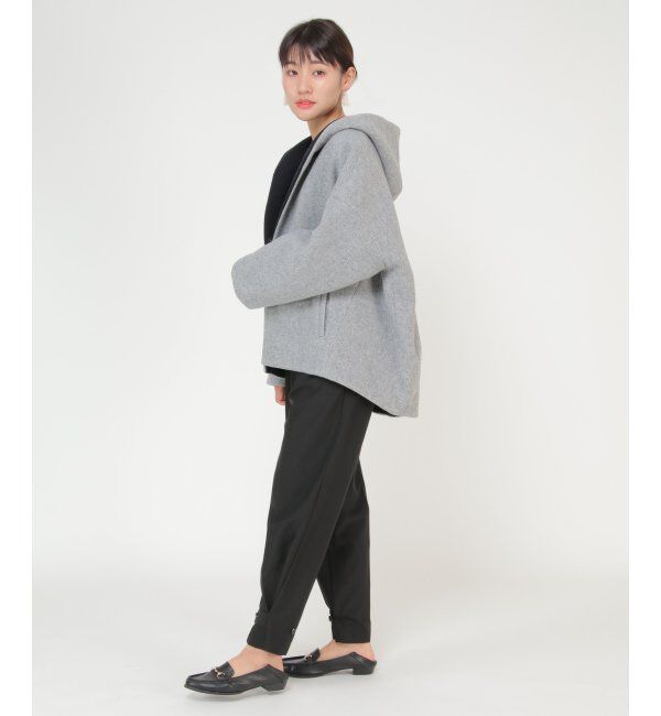IKKA LOUNGE「フード配色ユルシルエットコート」|その他|