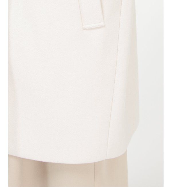 ikka「RENU メルトンミドル丈フードジャケット」|その他|