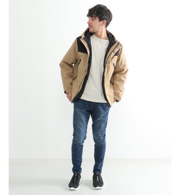 ikka「【撥水】sorona 3WAYライトハーフ」|ブルゾン・スタジャン|