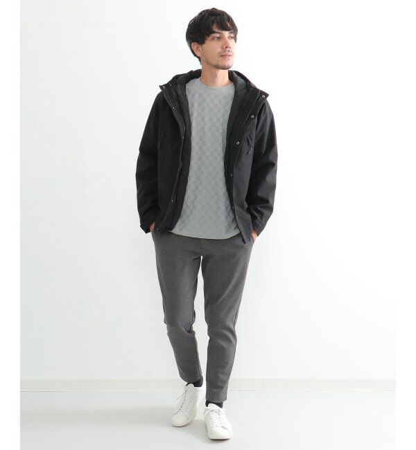 ikka「【撥水】sorona 3WAYライトハーフ」|ブルゾン・スタジャン|