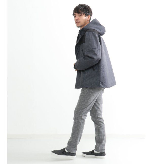 ikka「【撥水】sorona 3WAYライトハーフ」|ブルゾン・スタジャン|