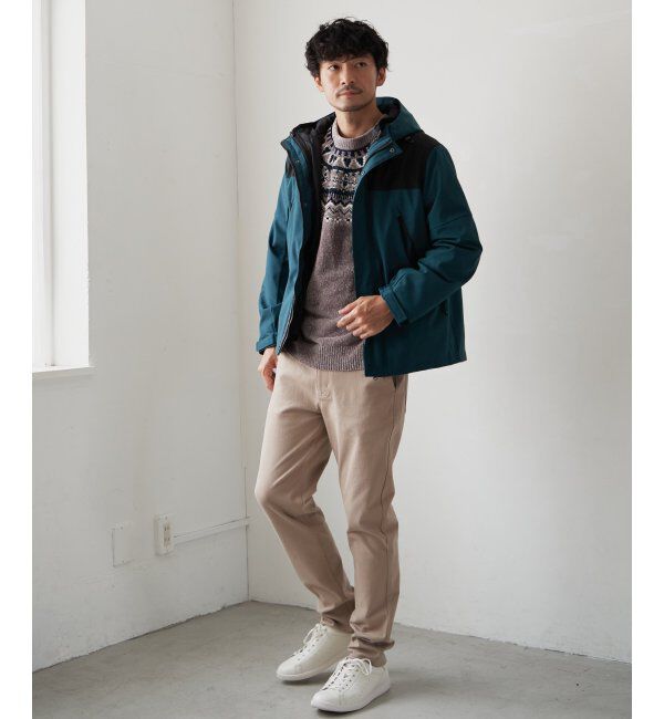 ikka「【撥水】sorona 3WAYライトハーフ」|ブルゾン・スタジャン|