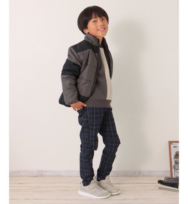 ikka kids「フード脱着中綿切り替えジャケット（120~160cm）」|その他|