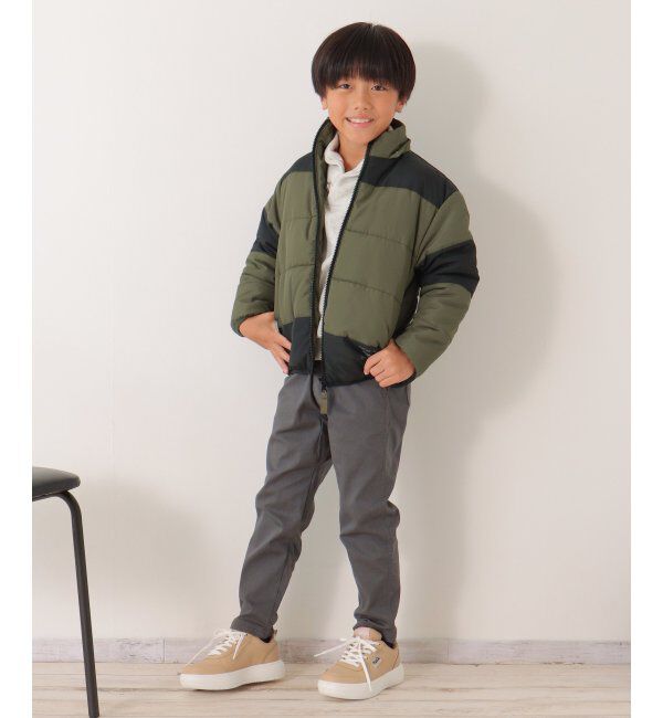 ikka kids「フード脱着中綿切り替えジャケット（120~160cm）」|その他|