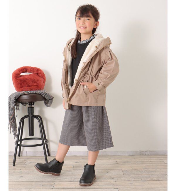 ikka kids「ファーライナー3WAYマウンテンパーカー（120~160cm）」|その他|