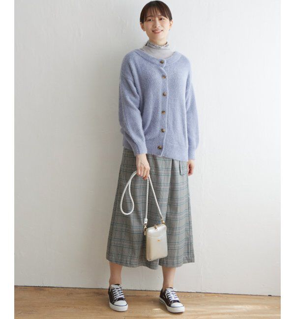 ikka「前後2WAYフェザータッチカーディガン」|その他|