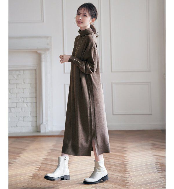 ikka「PUストレッチトラックソールブーツ」|その他|